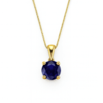 Blue Sapphire Pendant