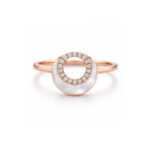 MOP Crescent Moon ring Dubai