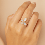 Mother of Pearl Butterfly Ring Dubai