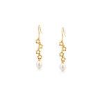 Pearl Flower earrings