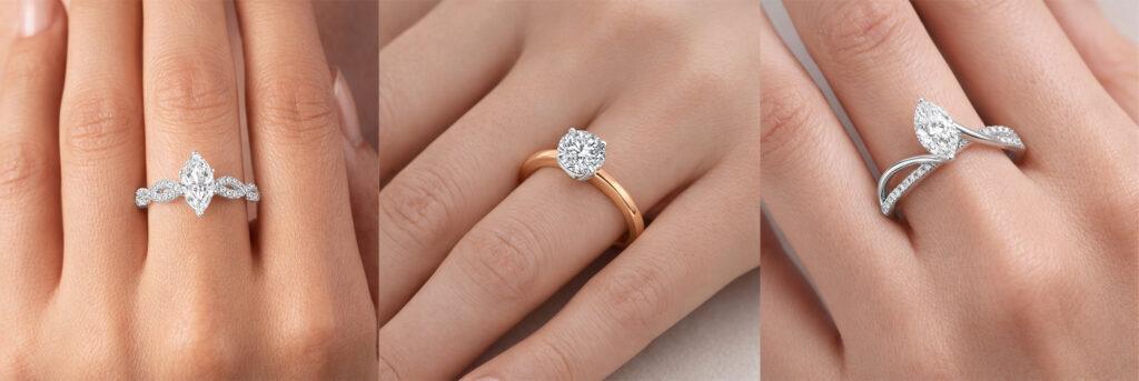 Diamond Rings Symbols of Commitment and Devotion