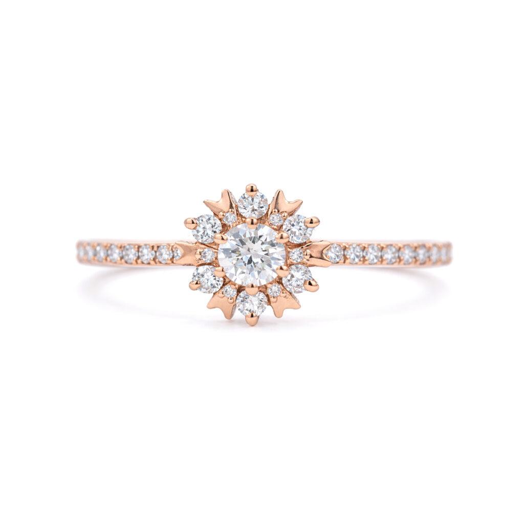 Art deco diamond ring