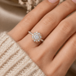 Art deco diamond ring Dubai