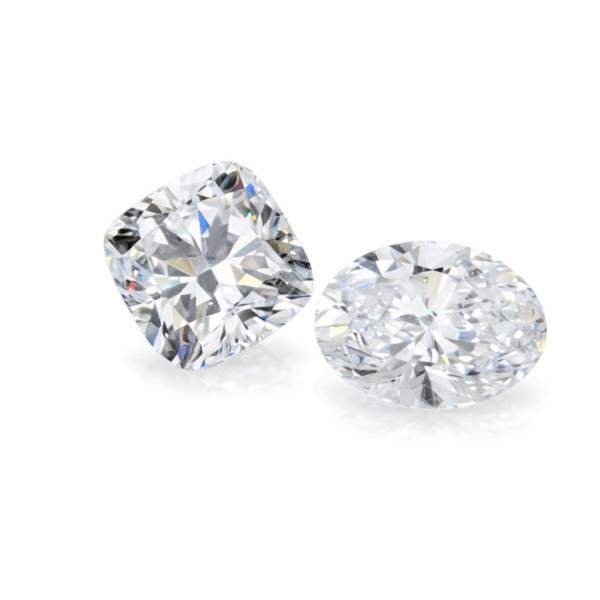 Oval and Cushion Cut Diamonds