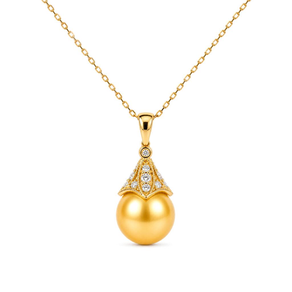 South sea pearl drop pendant