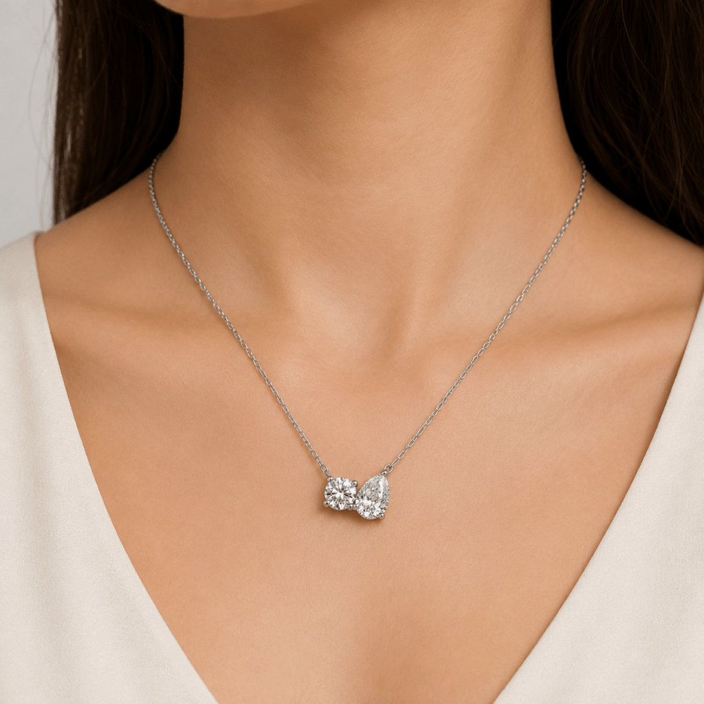 Toi et Moi Diamond Pendant Dubai