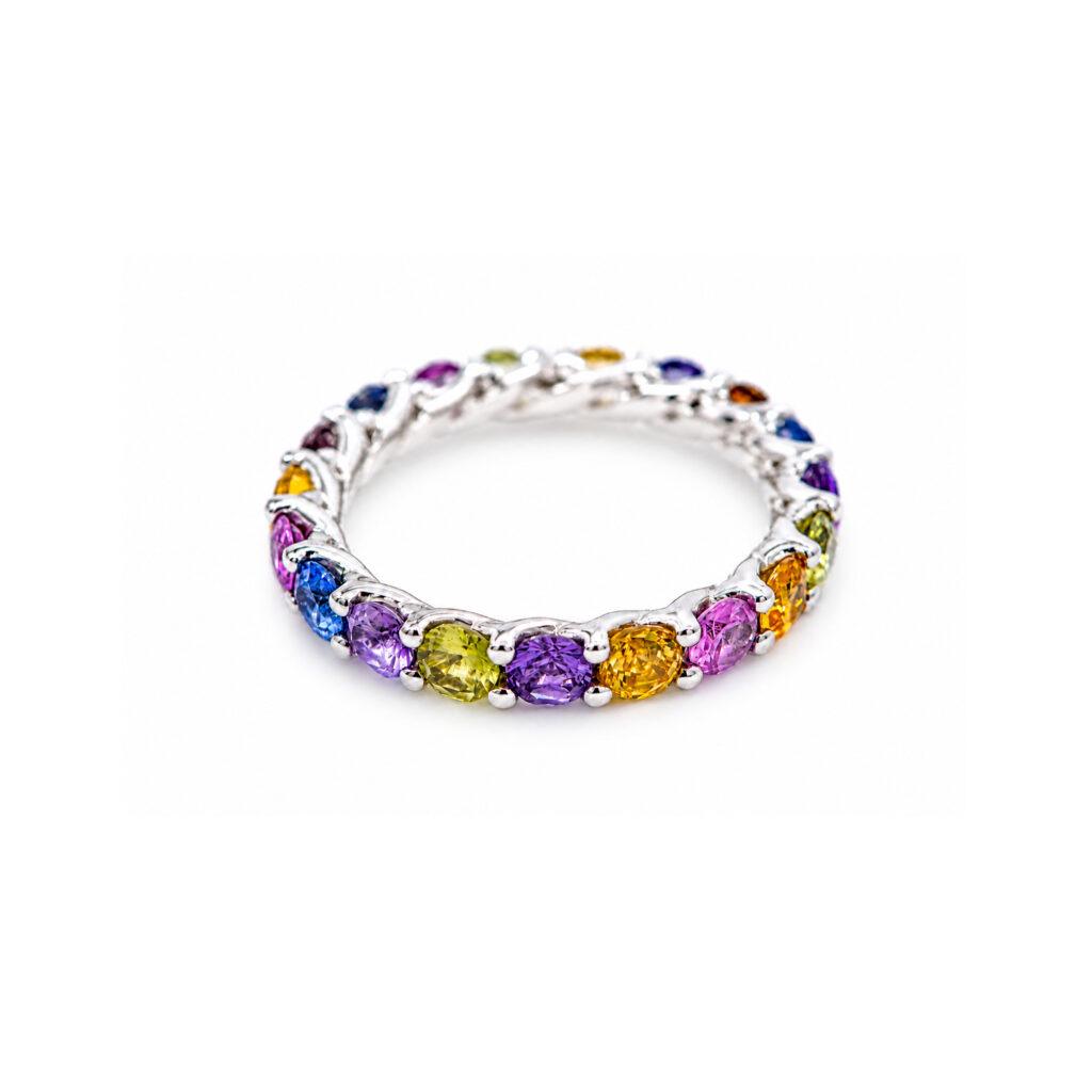 Color stone rings Dubai