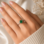Custom Emerald ring in Dubai