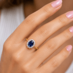 Diana Sapphire Ring Dubai