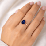 Oval sapphire ring Dubai
