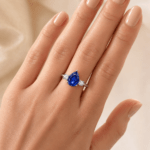 Sapphire engagement ring Dubai