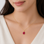 Oval Ruby Pendant Dubai