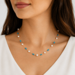 Pearl & Turquoise Necklace Dubai