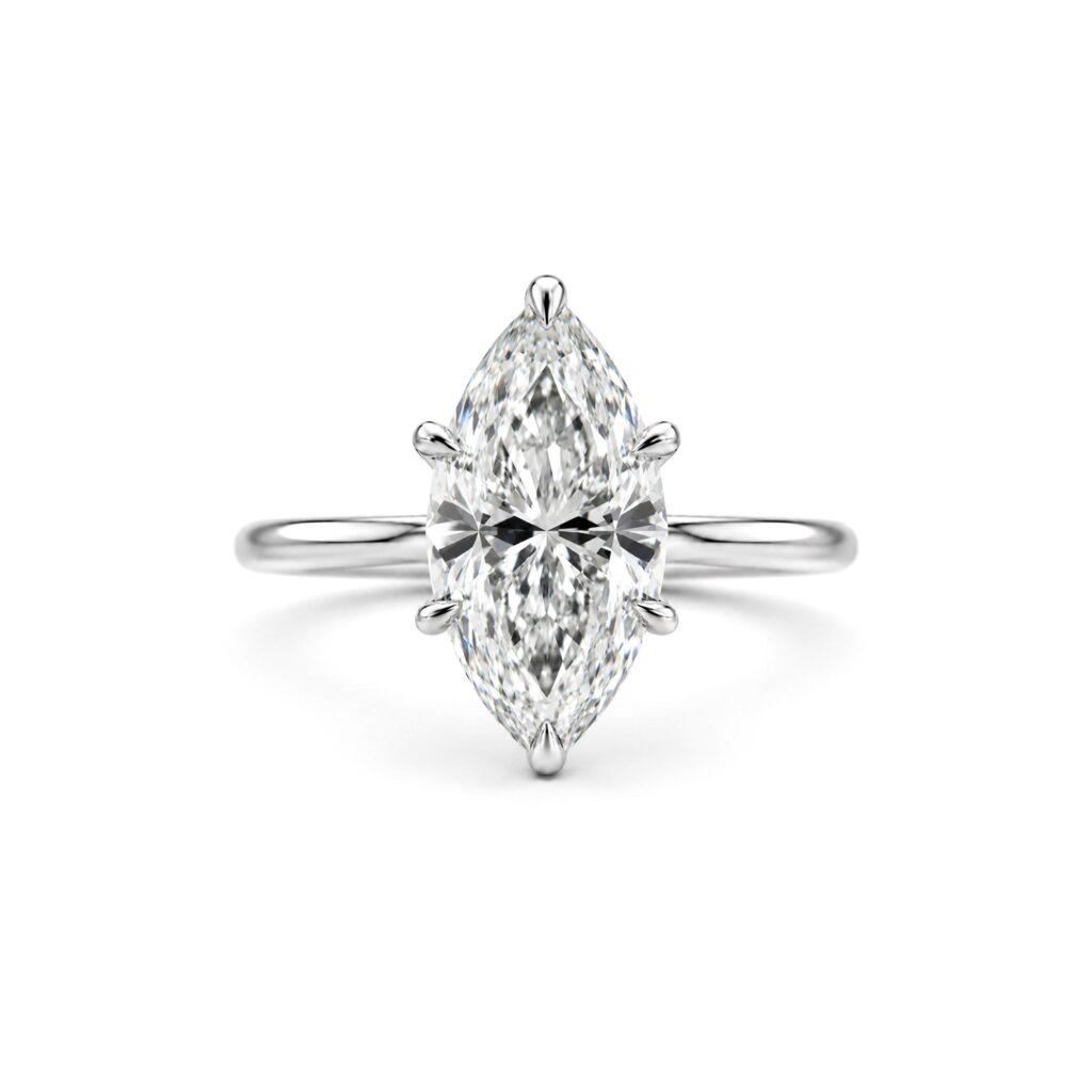 2 carat Marquise diamond ring
