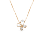 Butterfly pendant with Diamond petal