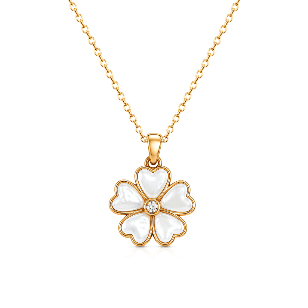MOP Flower Pendant