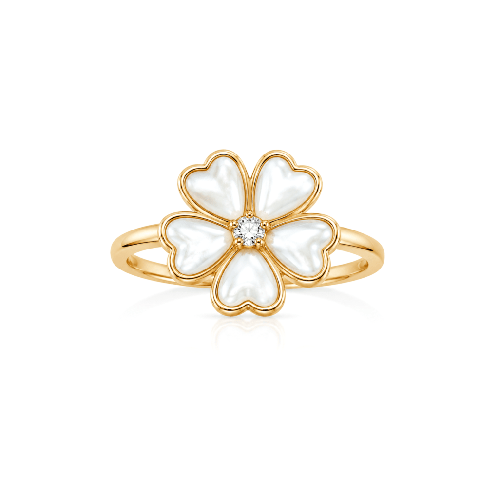 MOP Flower Ring