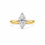 1 carat Marquise diamond Solitaire ring Dubai