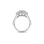 Cluster Halo Engagement Ring Dubai