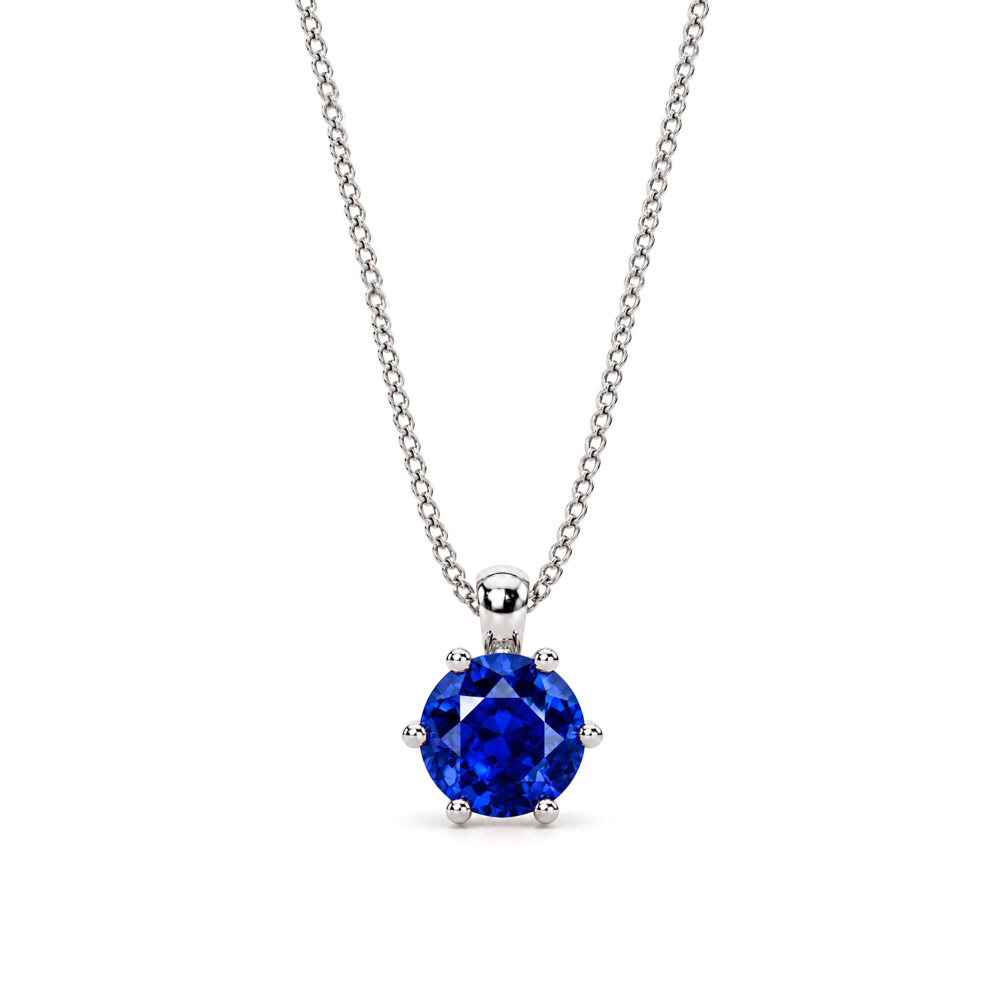 Sapphire pendant in 18k gold Dubai Sapphire pendant in 18k gold Dubai