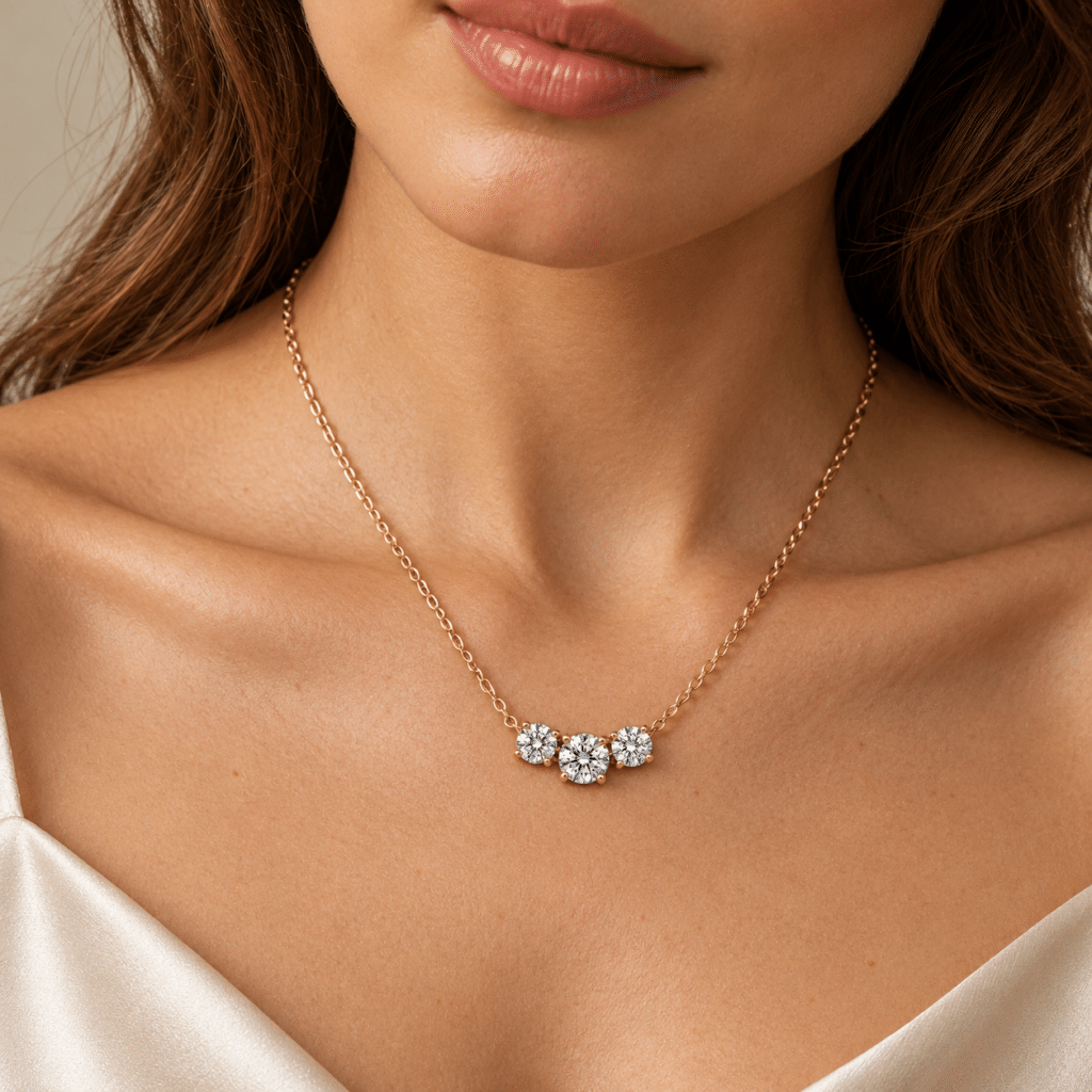 Trilogy Diamond Pendant Dubai
